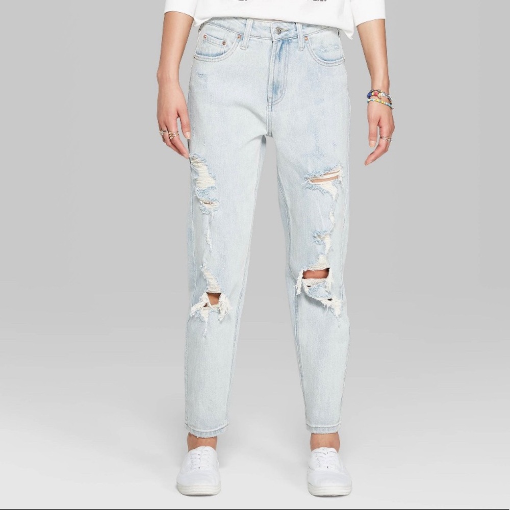 High Rise Mom Jeans